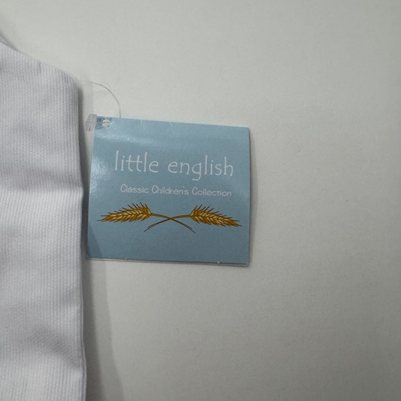 Little English Classic White Romper NWT - Picture 2 of 5